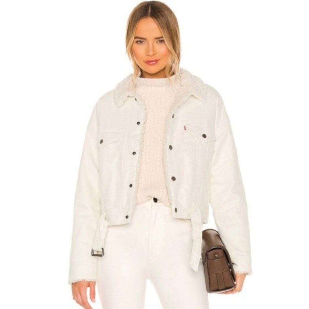 NWT Levi’s Cozy Cocoon Sherpa Lined Jacket XL Farmer Jacket